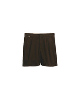 Brown Tailoring Double Shorts
