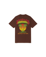 Brown Tropical Heavy Tee