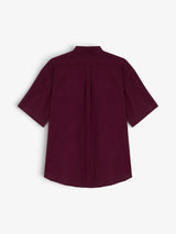 Burgundy 'SDM' Shirt