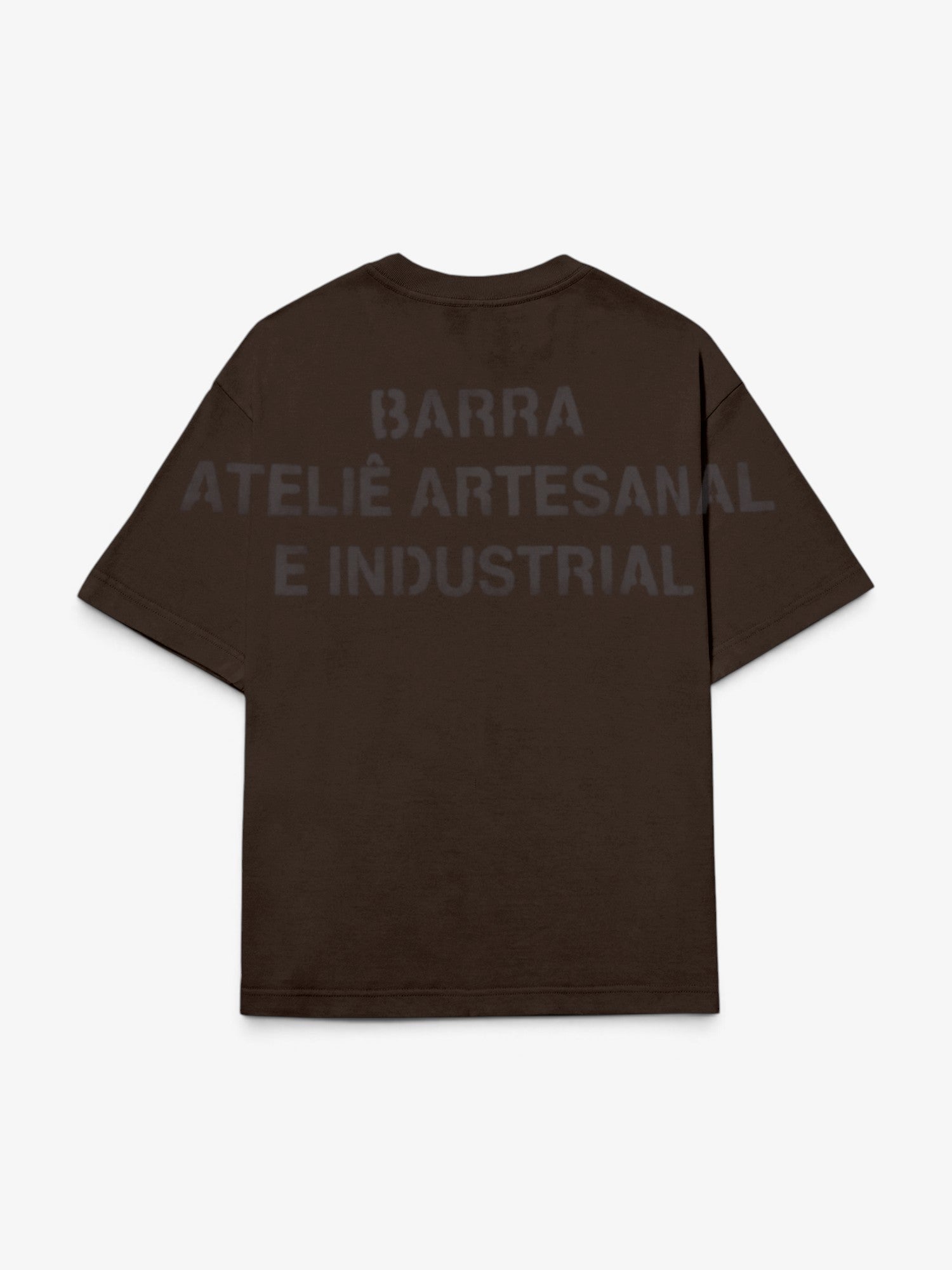 Brown 'Artesanal e Industrial' Tee
