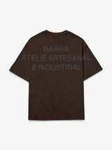Brown 'Artesanal e Industrial' Tee