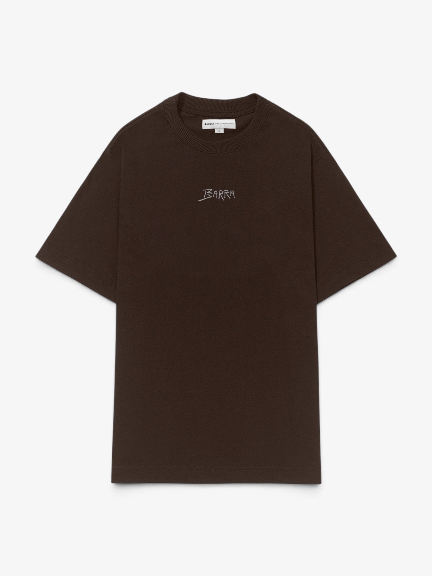 Brown 'Barra Logo Remix' Tee