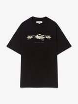 Black 'Garças' Tee