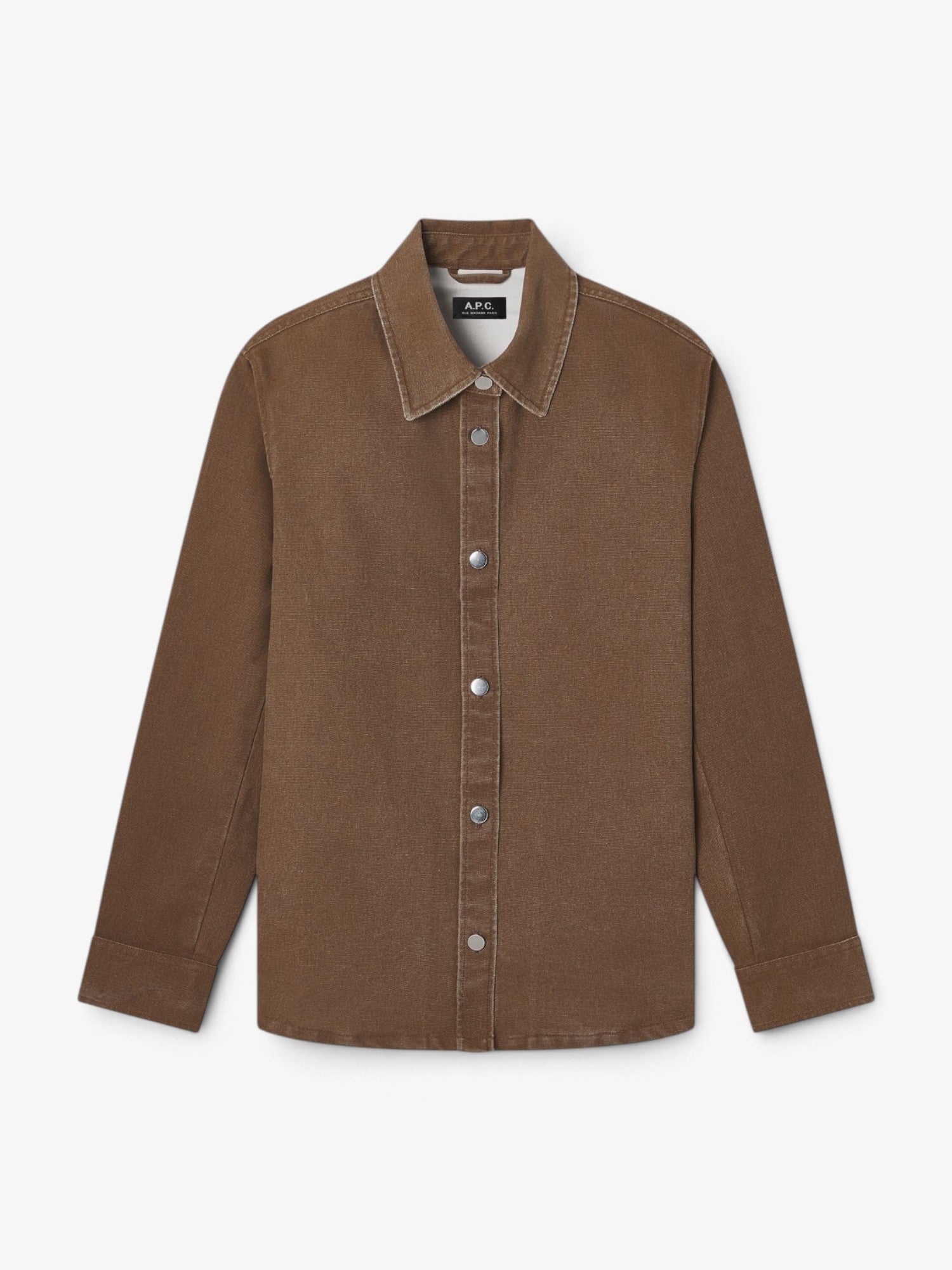 Brown 'Button-Down' Jacket