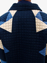 Navy 'Quiltée' Jacket
