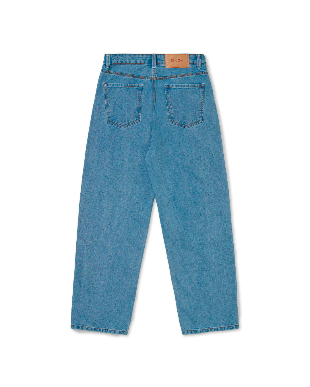 Ligth Blue 'Atelier' Baggy Jeans