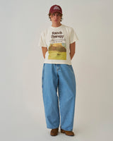 Ligth Blue 'Atelier' Baggy Jeans