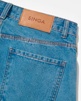 Ligth Blue 'Atelier' Baggy Jeans
