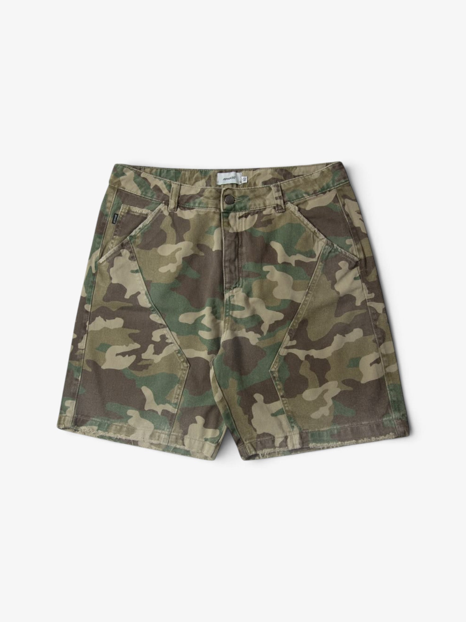 Camo Trim Shorts