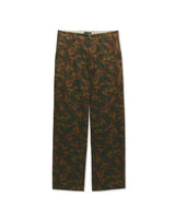 Camo Wide Chino Trousers