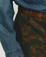 Camo Wide Chino Trousers