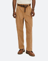 Caramel Corduroy Tailoring Pants