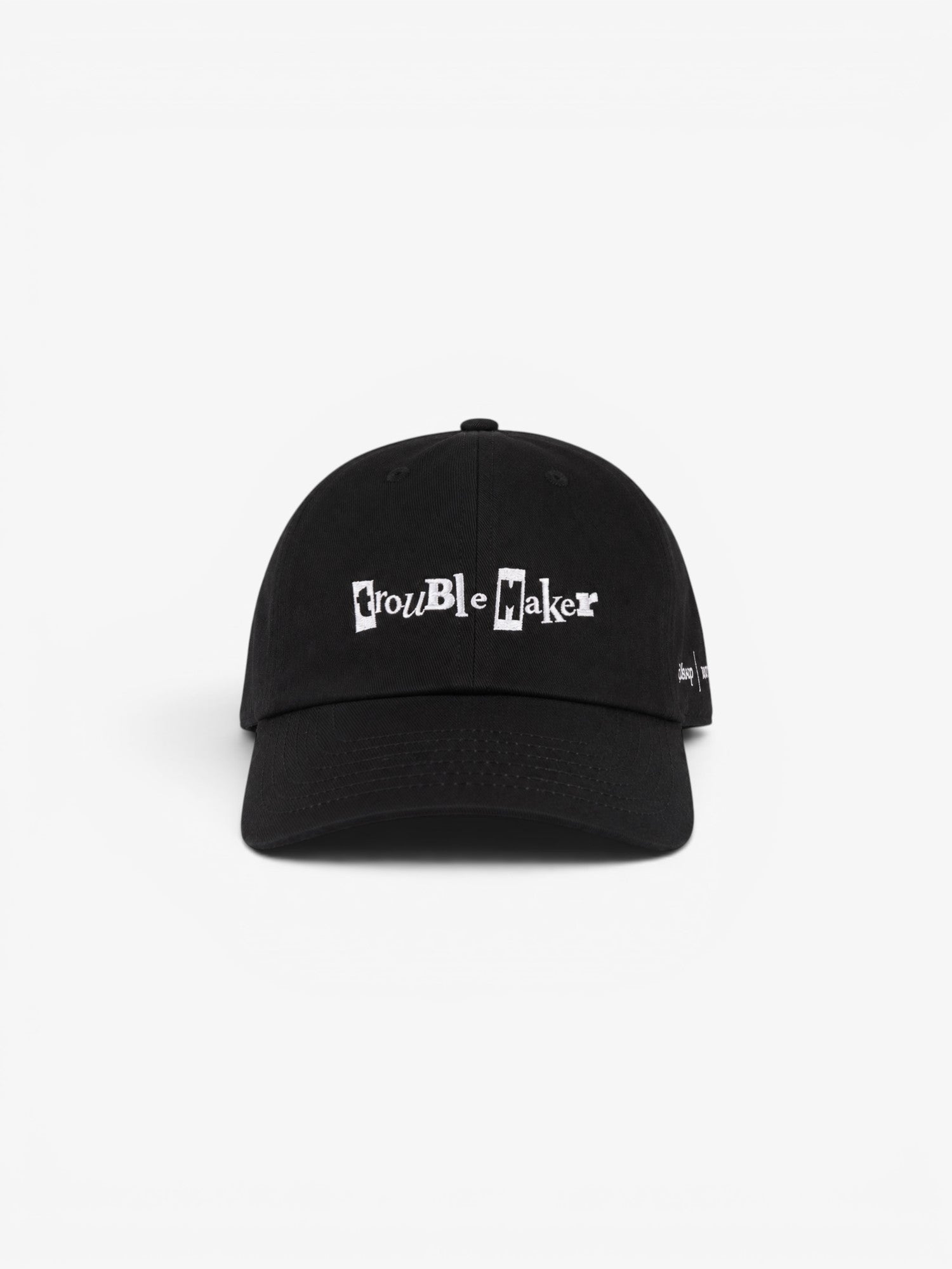 Black 'Trouble Maker' Cap X DISNEY