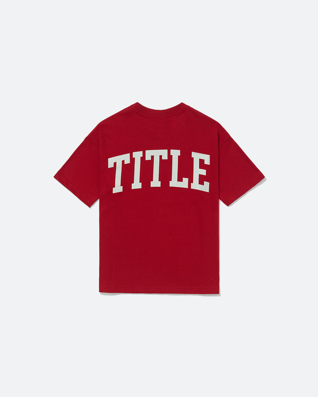 Red College Tee