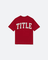 Red College Tee