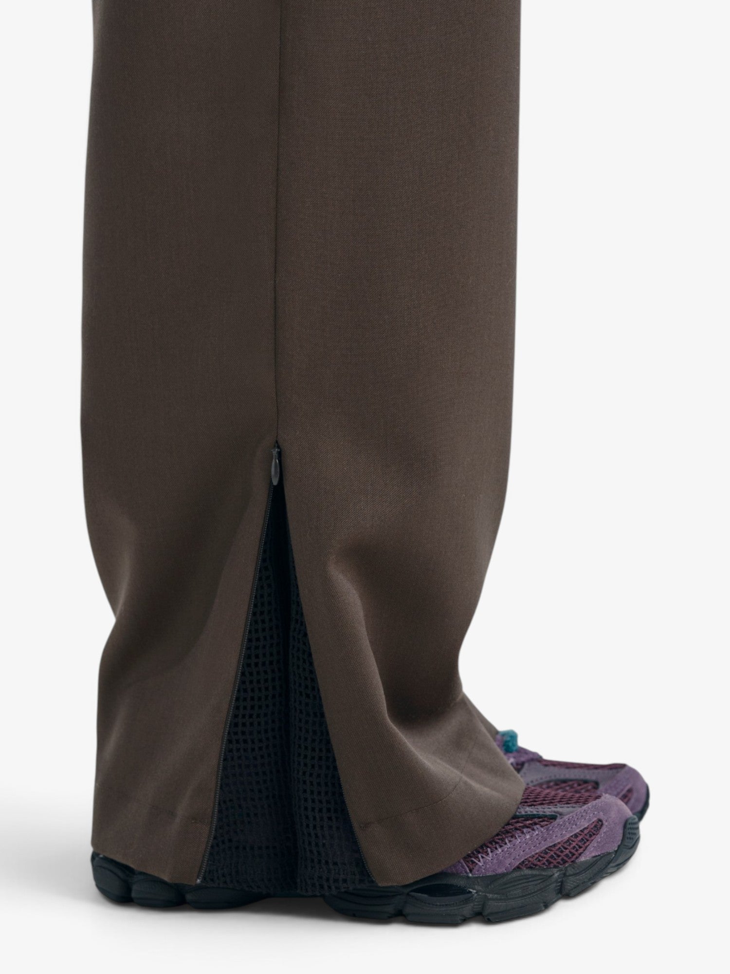 Brown Tailored Pants X ASICS