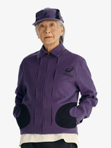 Purple 'Spiral' Cap X ASICS