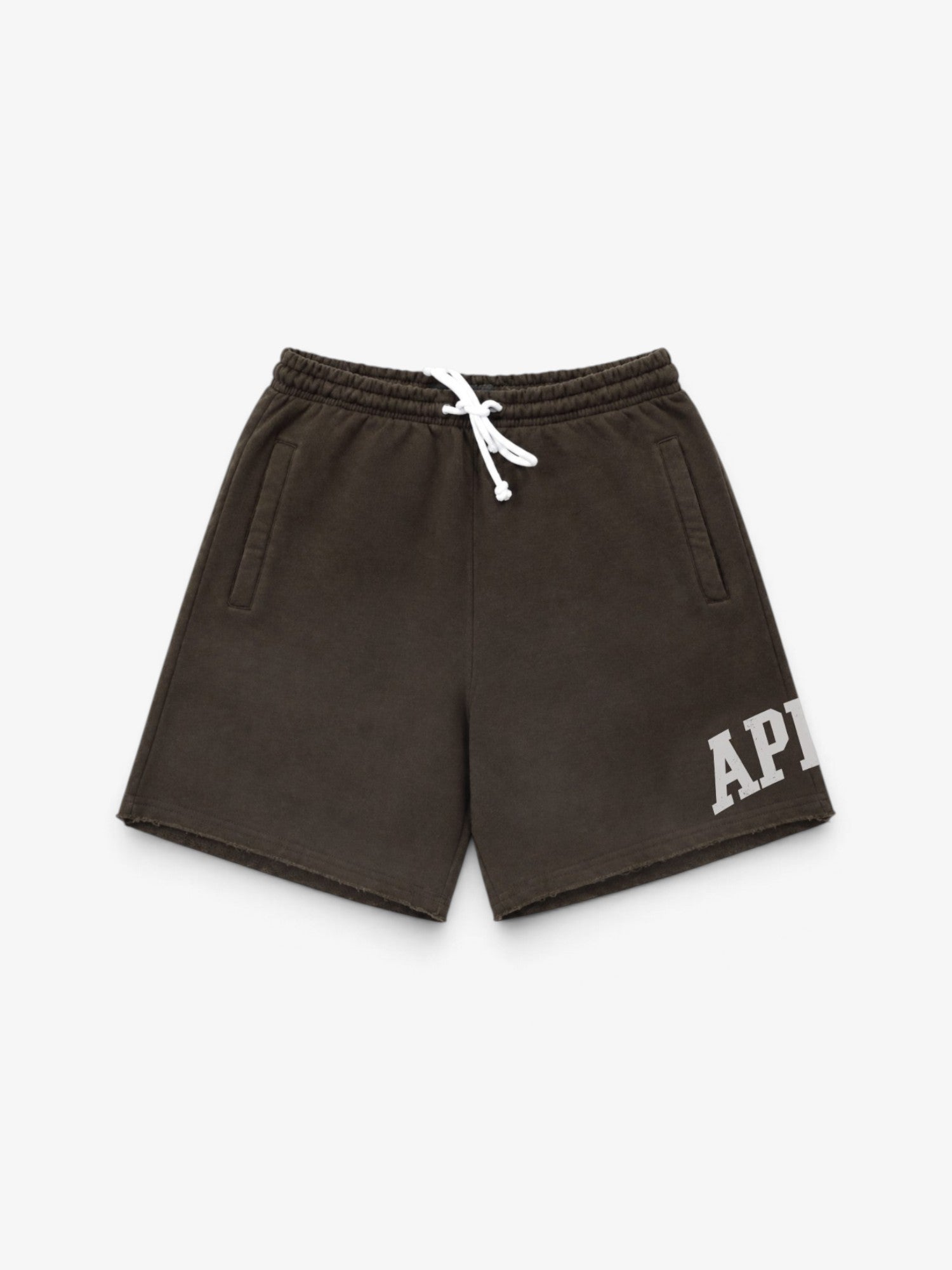 Washed Brown 'Campus' Sweatshorts