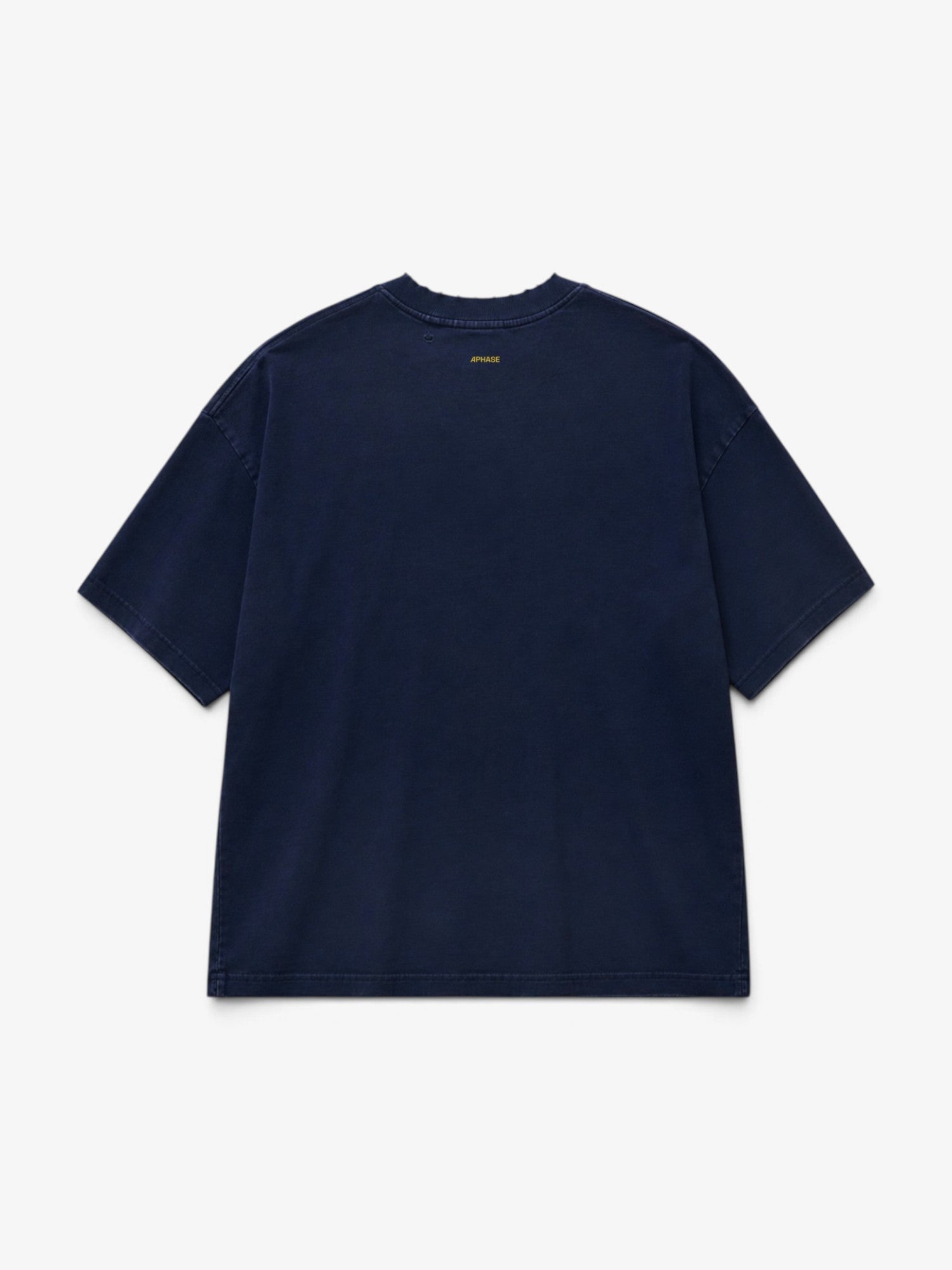 Washed Blue 'Progress' Tee