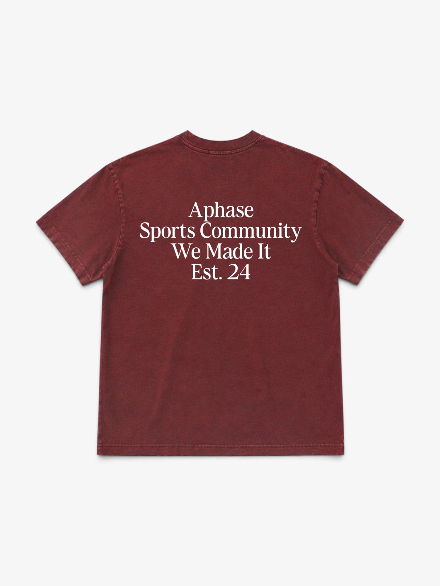 Washed Cherry 'Retro' Tee