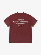 Washed Cherry 'Retro' Tee