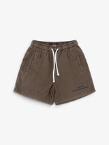 Washed Beige 'Retro' Shorts