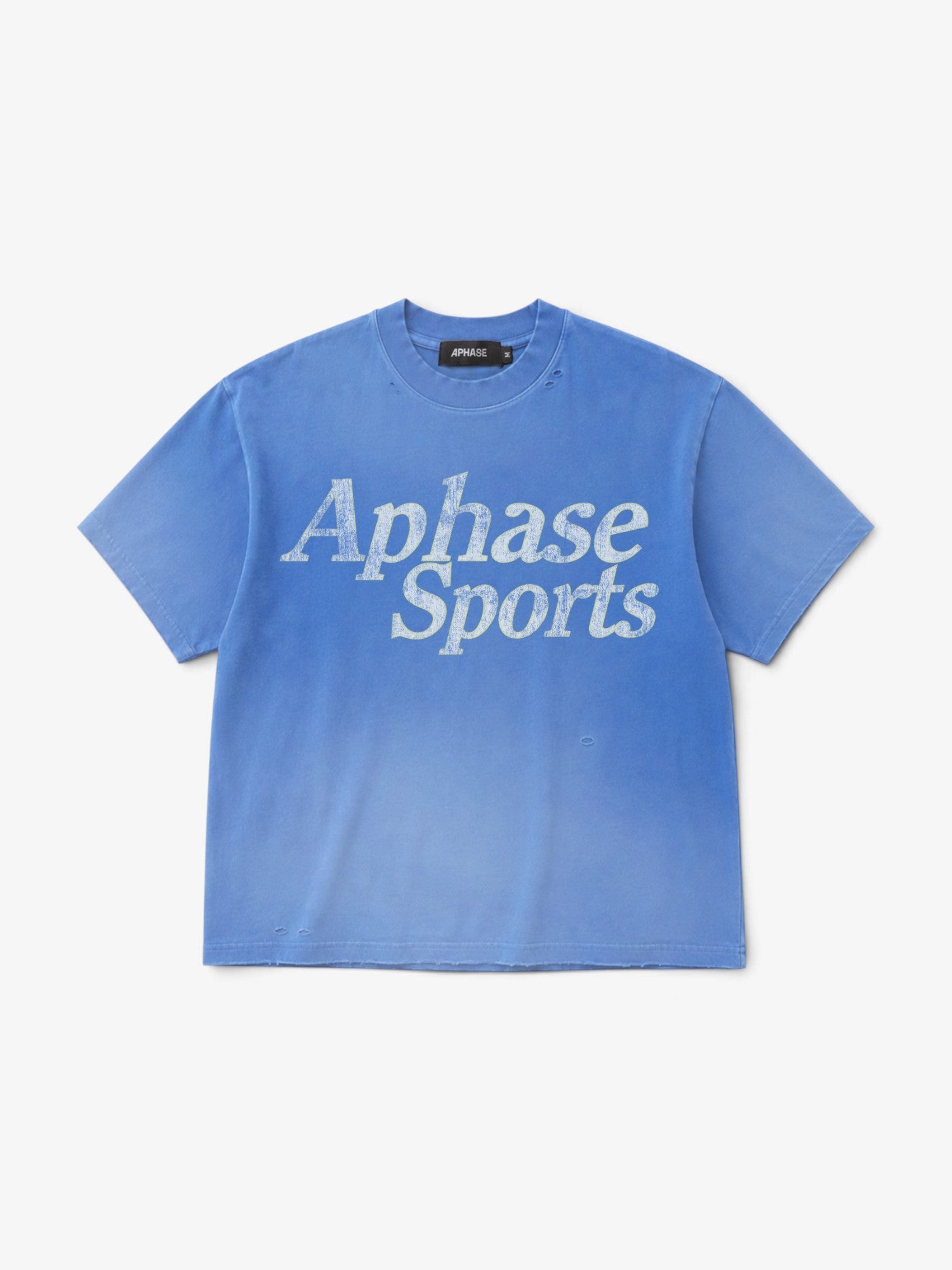 Washed Blue 'Throwback' Tee