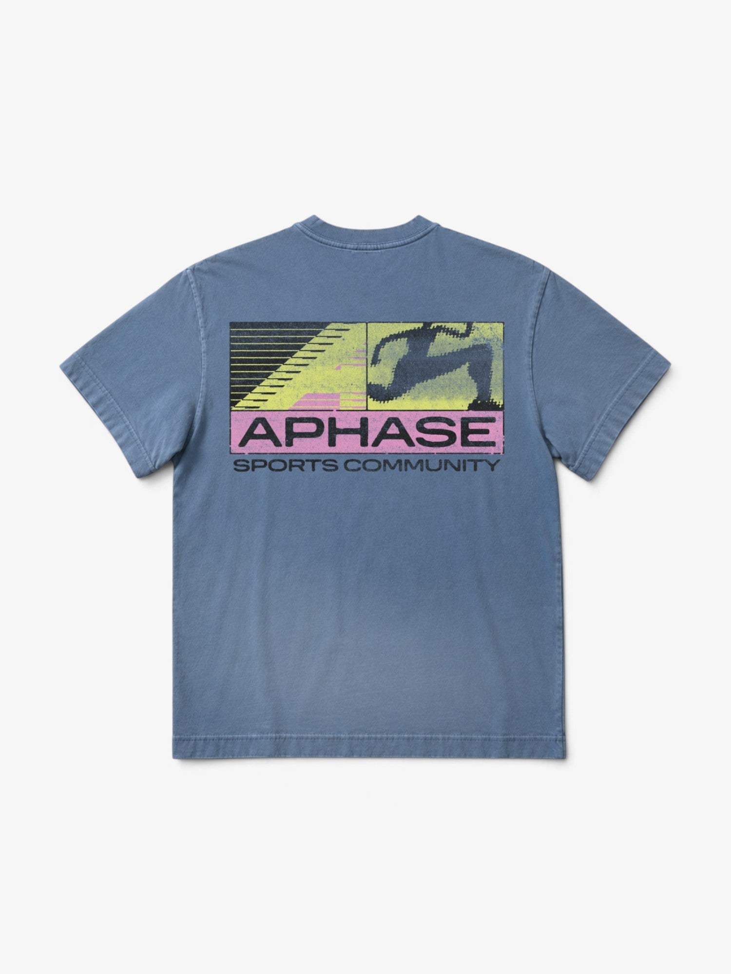 Dusty Blue 'Dynamic' Tee