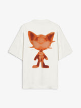 White 'Mr. Cat' Tee
