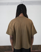 Olive Green 'UNF' Boxy Tee