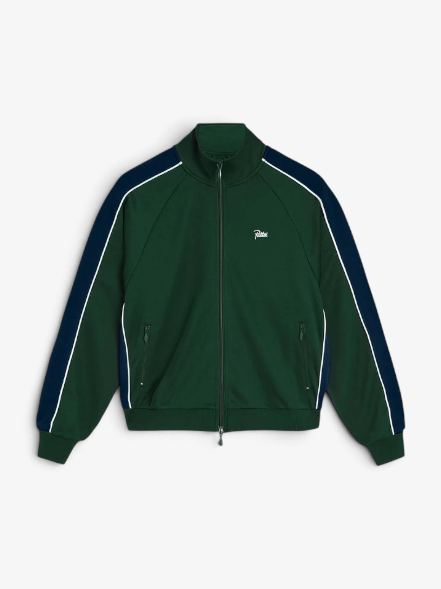 Dark Green Tricot Track Jacket