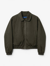 Dark Green 'Golf' Zip-Up Blouson