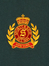 Green 'NY Crest' Hoodie