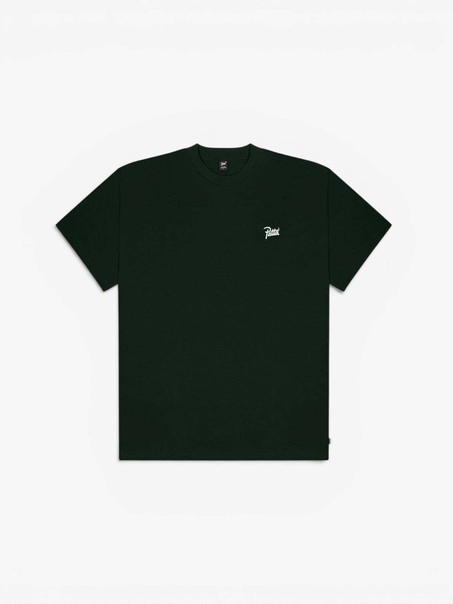 Dark Green 'Script Logo' Tee