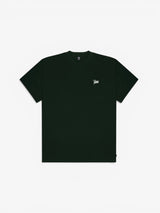 Dark Green 'Script Logo' Tee