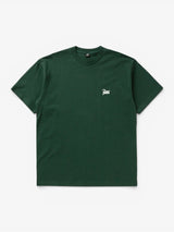 Dark Green 'Script Logo' Tee