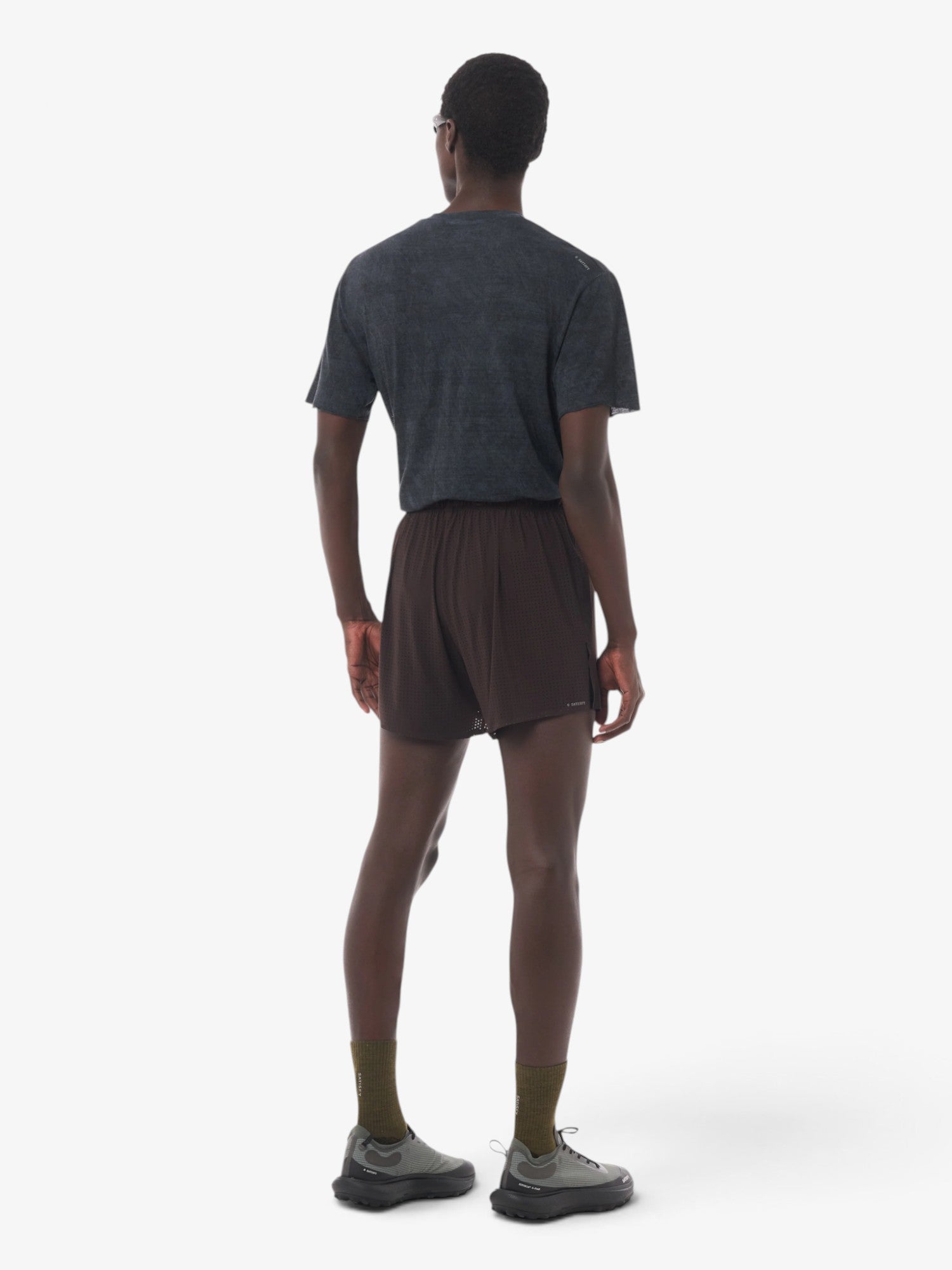 Deep Mahogany Space‑O™ 5" Shorts