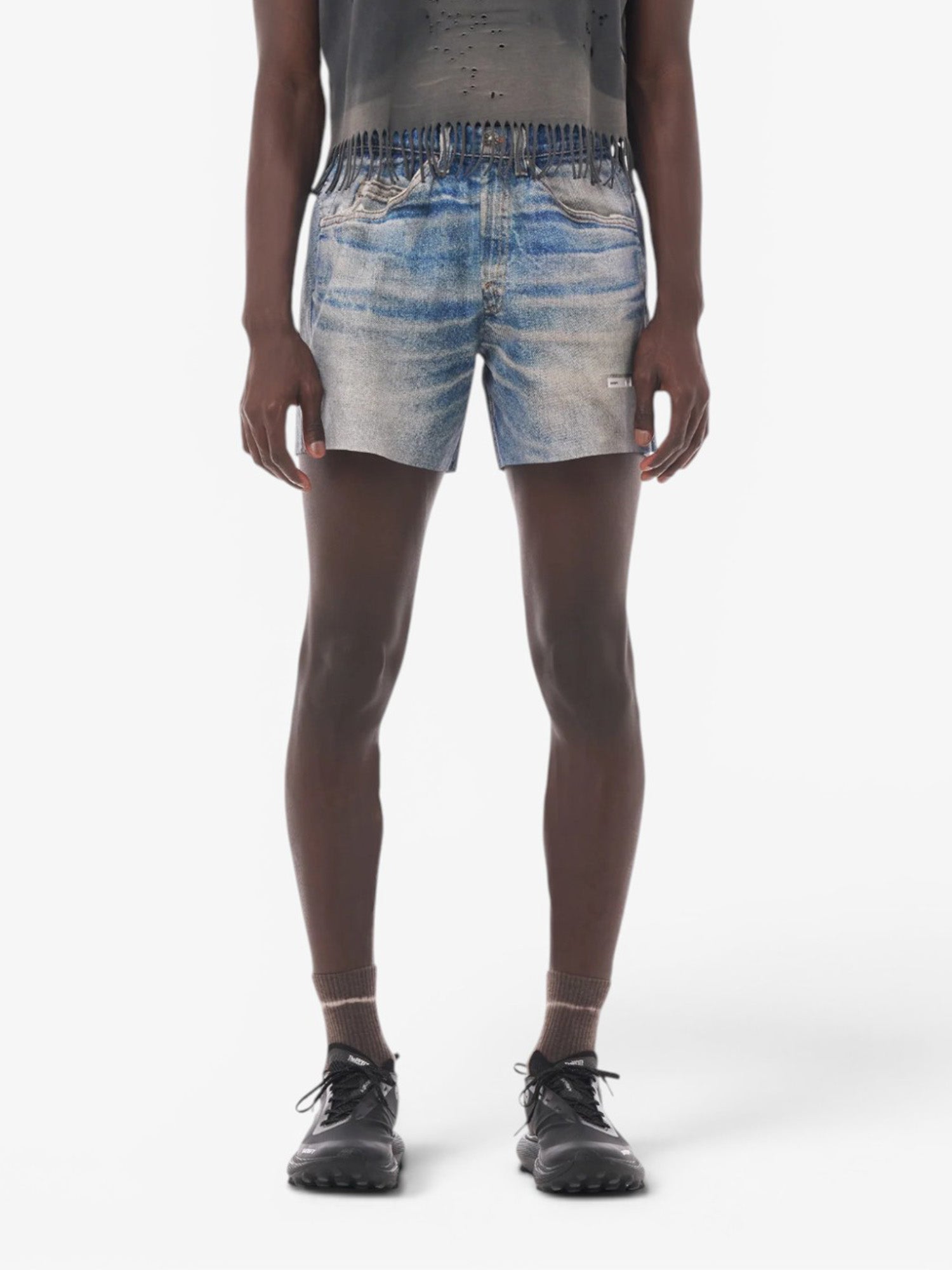 Digital Denim PeaceShell™ 5" Unlined Shorts