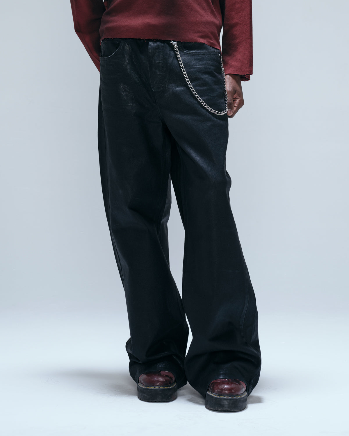 Black Death Resin Pants