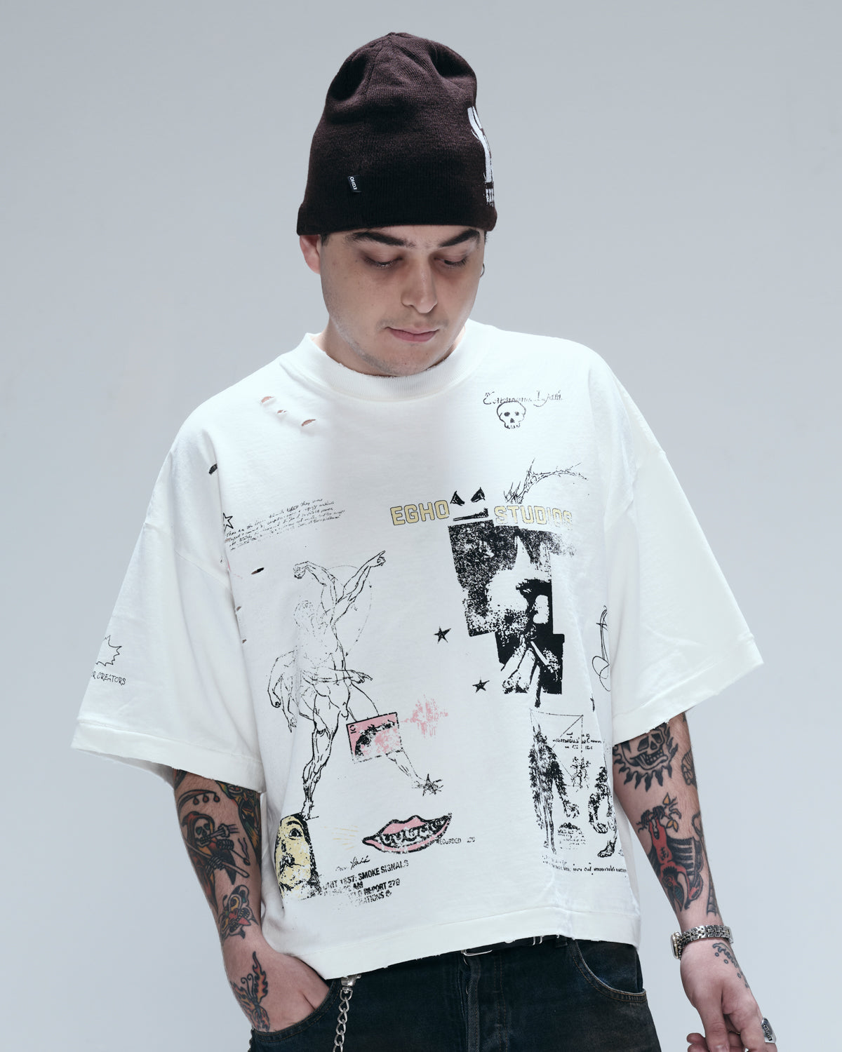 Off-White 'Zine' Overboxy Heavy Tee