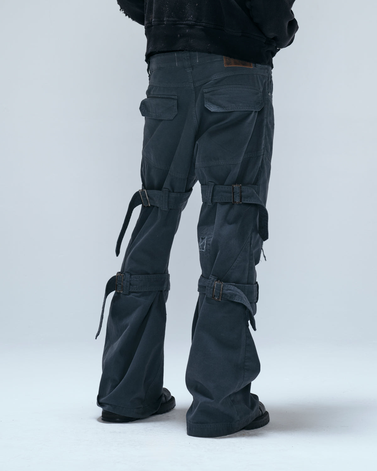 Grey 'Army' Strait Pants