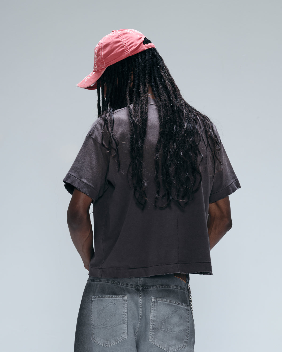 Brown 'Violeiro' Boxy Tee