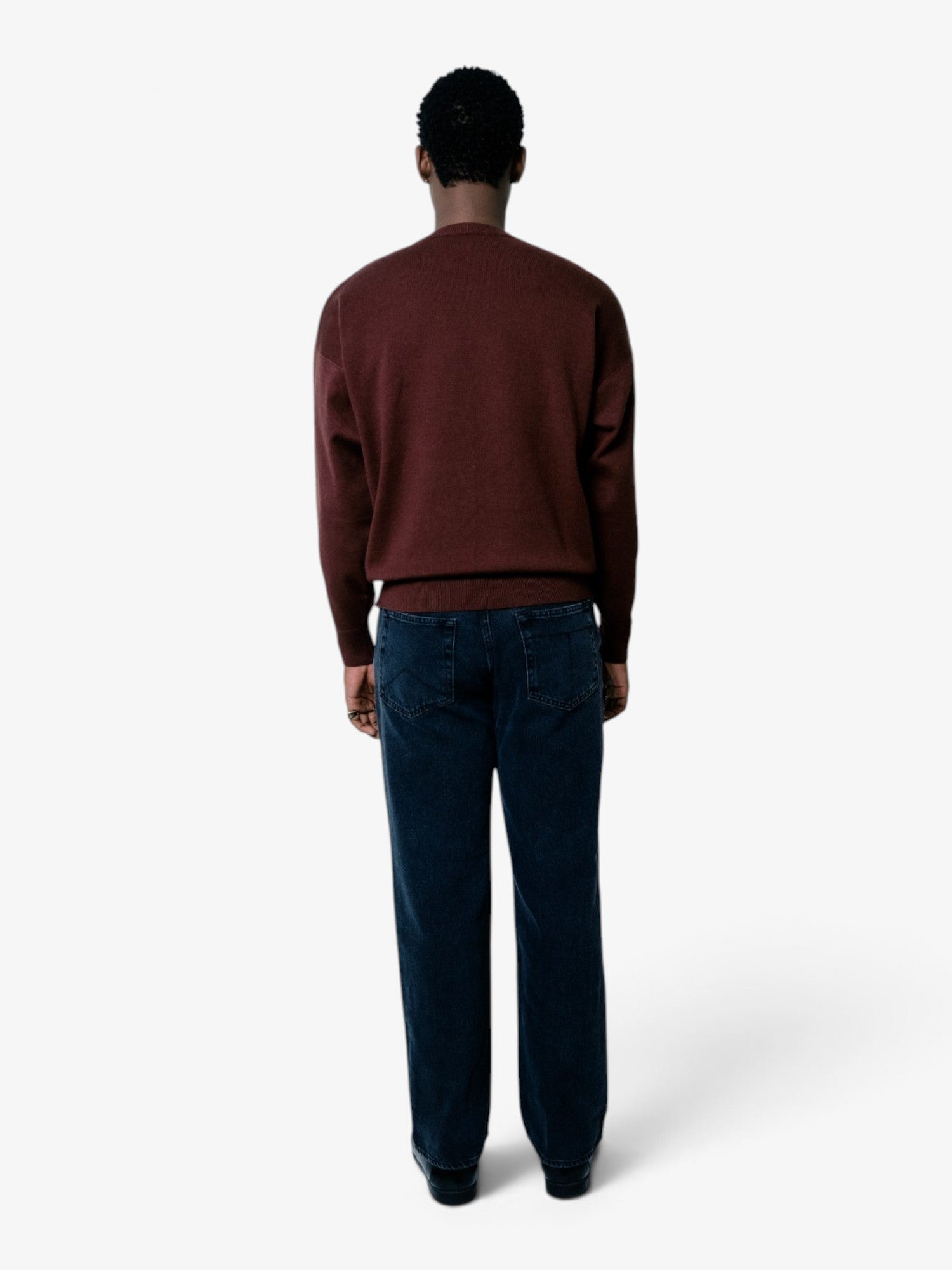 Brown Basic Sweater