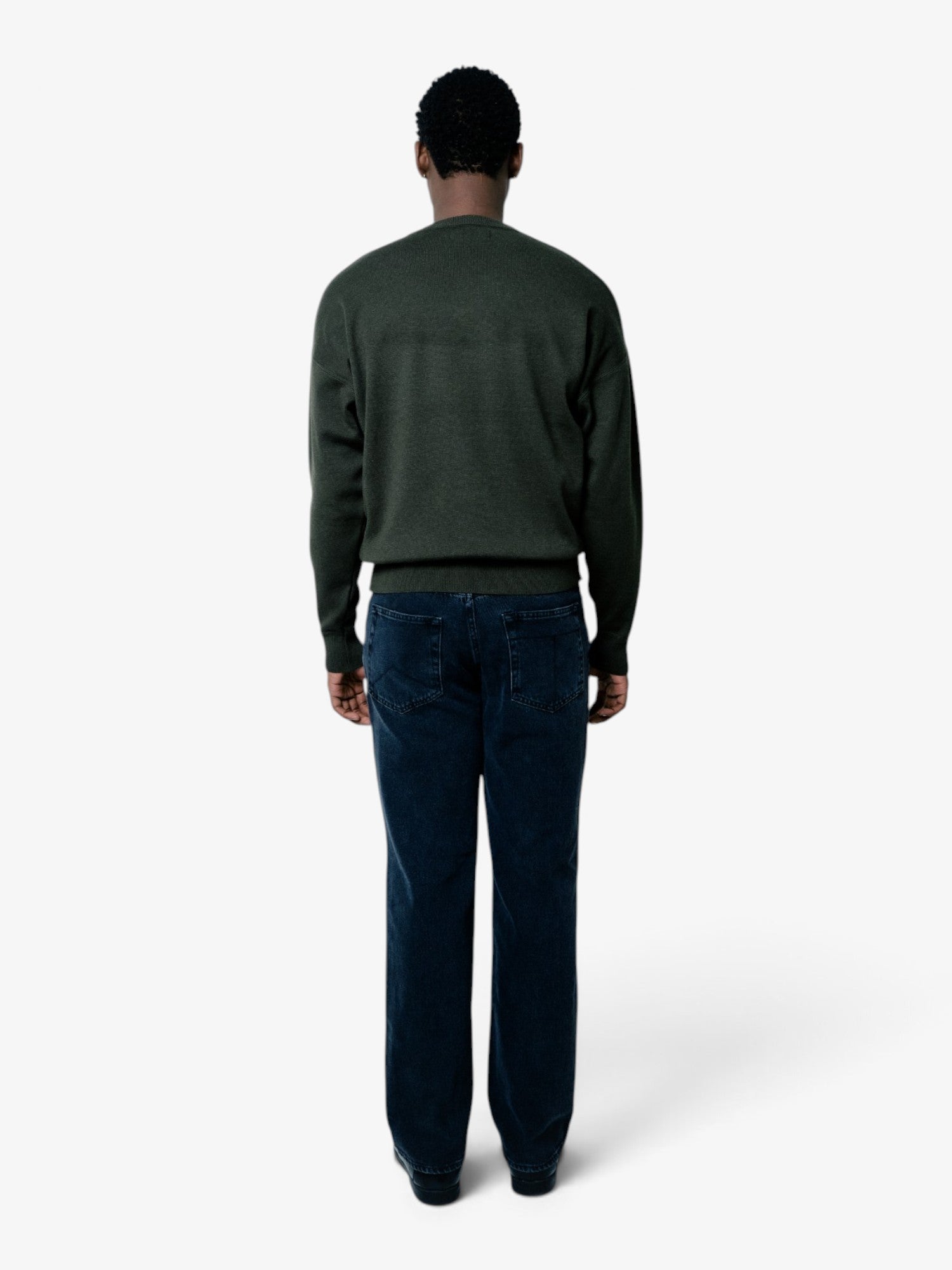 Green Basic Sweater