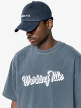 Stone Black 'Vintage Logo' Tee
