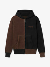 Brown Knitwear Hoodie