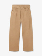 Beige Barrel Pants