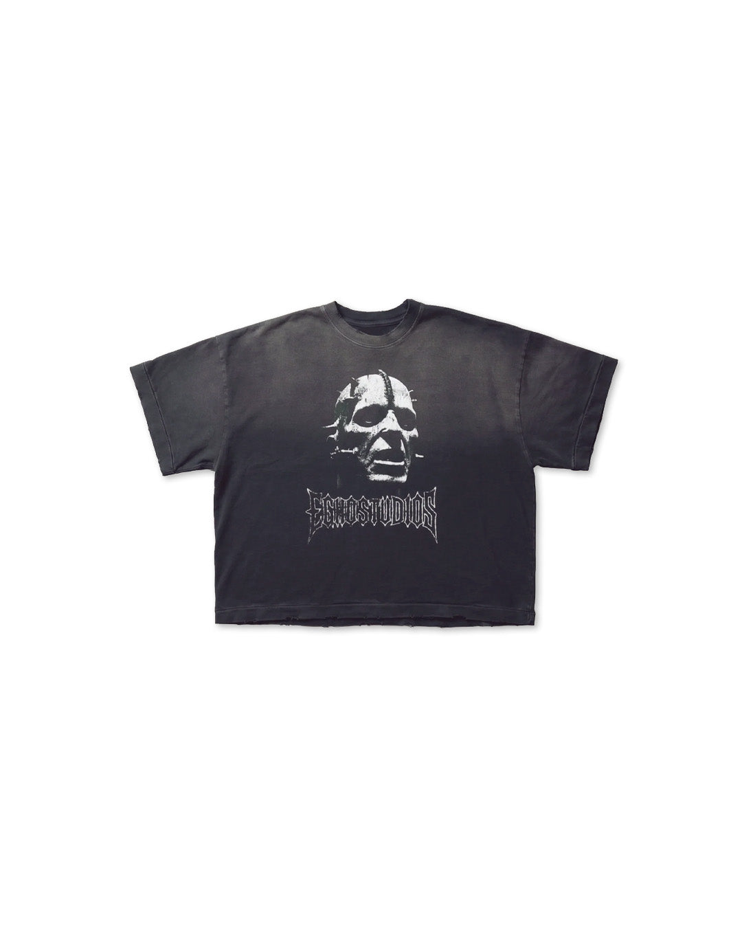 Faded Black 'Torment' Overboxy Tee
