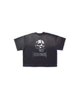 Faded Black 'Torment' Overboxy Tee