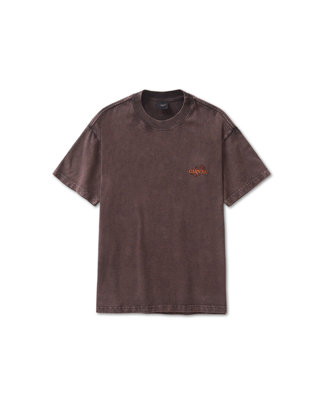 Brown Washed Premium Boxy Tee